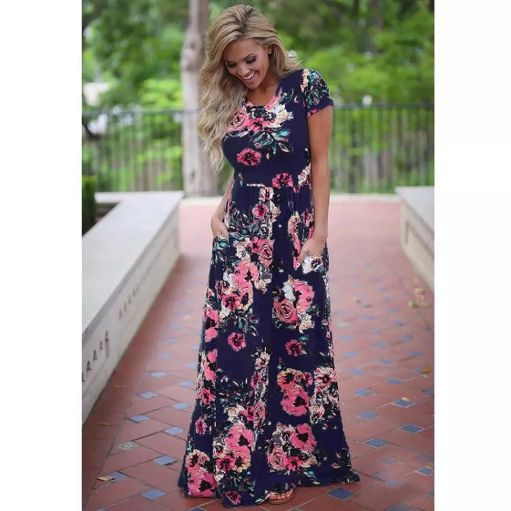 Boutique Floral Maxi Dress